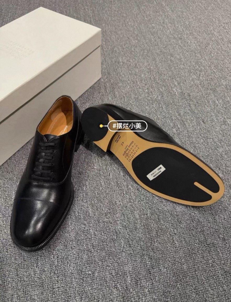 Maison Margiela Maison Margiela Low-Top Leather Shoes Size US 7 / EU 40 - 4 Thumbnail
