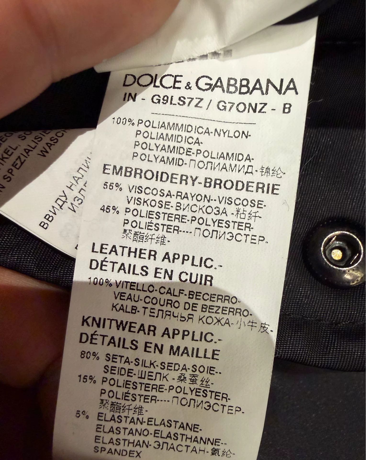 Dolce & Gabbana Dolce & Gabbana Runway Embroidered Jacket Size US L / EU 52-54 / 3 - 8 Thumbnail
