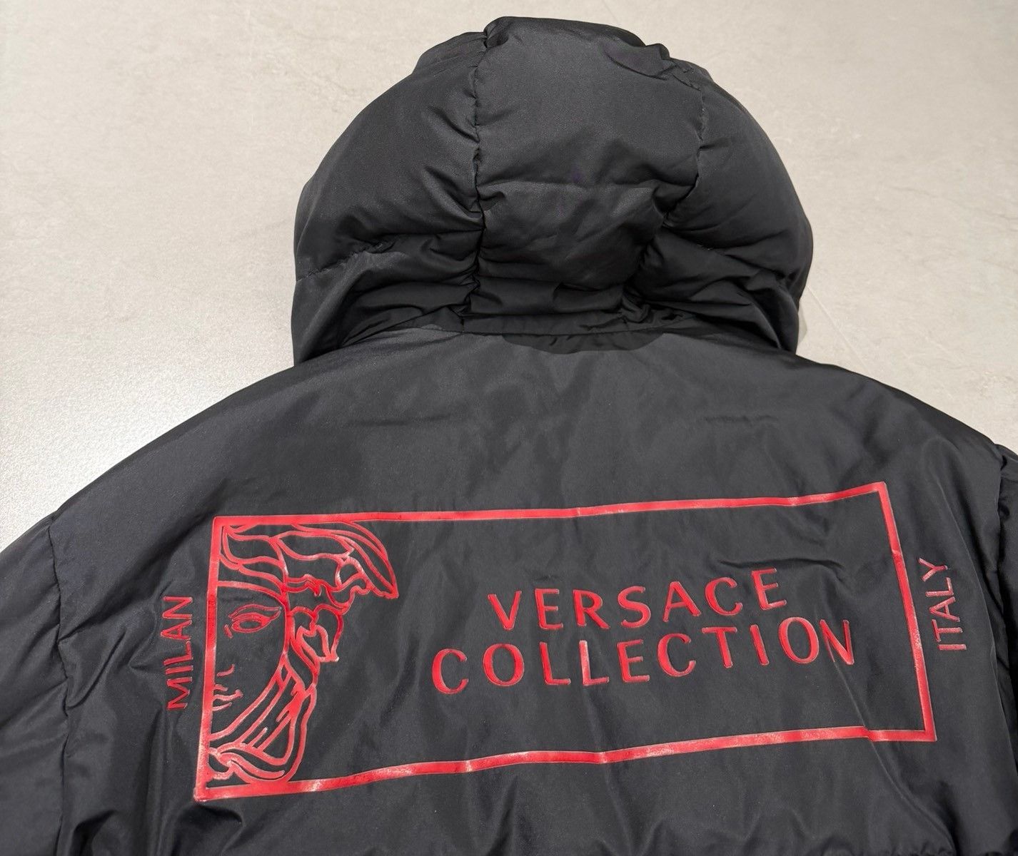 Versace Versace Men's Black Medusa Down Jacket Size US M / EU 48-50 / 2 - 6 Thumbnail