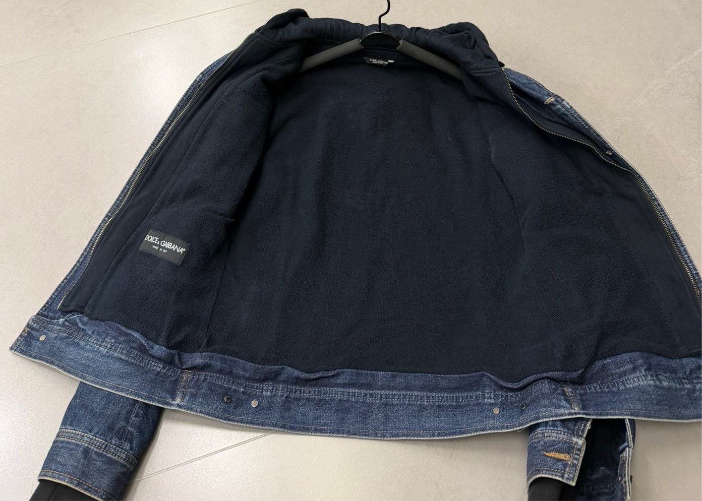 Dolce & Gabbana Dolce & Gabbana Men's Blue Denim Jacket Size US M / EU 48-50 / 2 - 6 Thumbnail