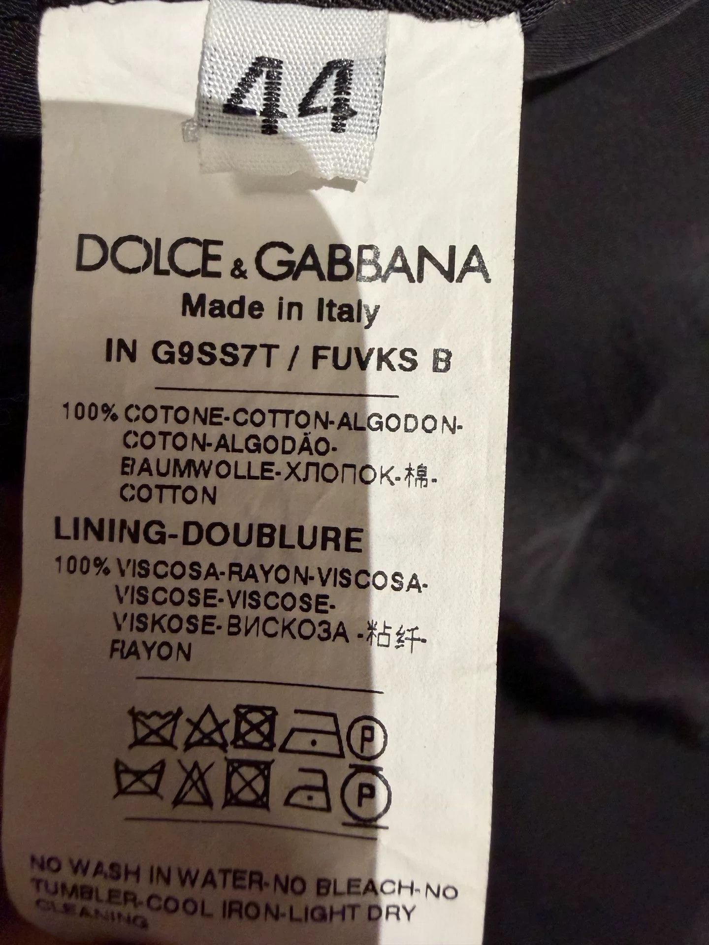Dolce & Gabbana Dolce & Gabbana Corduroy Biker Jacket Size US S / EU 44-46 / 1 - 9 Thumbnail