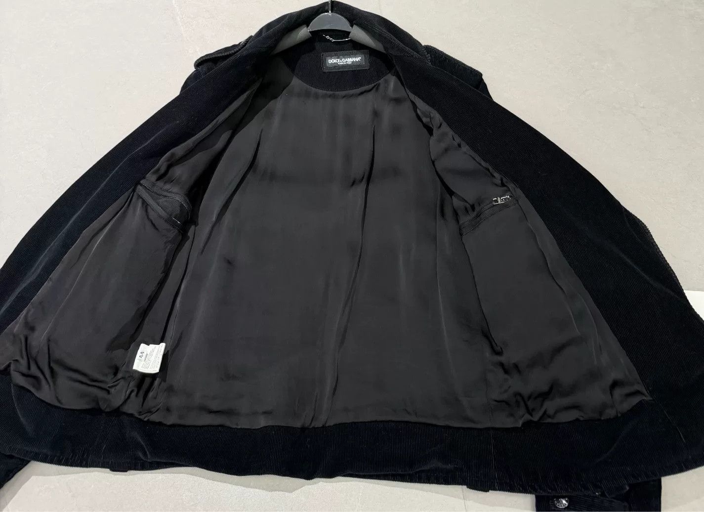 Dolce & Gabbana Dolce & Gabbana Corduroy Biker Jacket Size US S / EU 44-46 / 1 - 6 Thumbnail