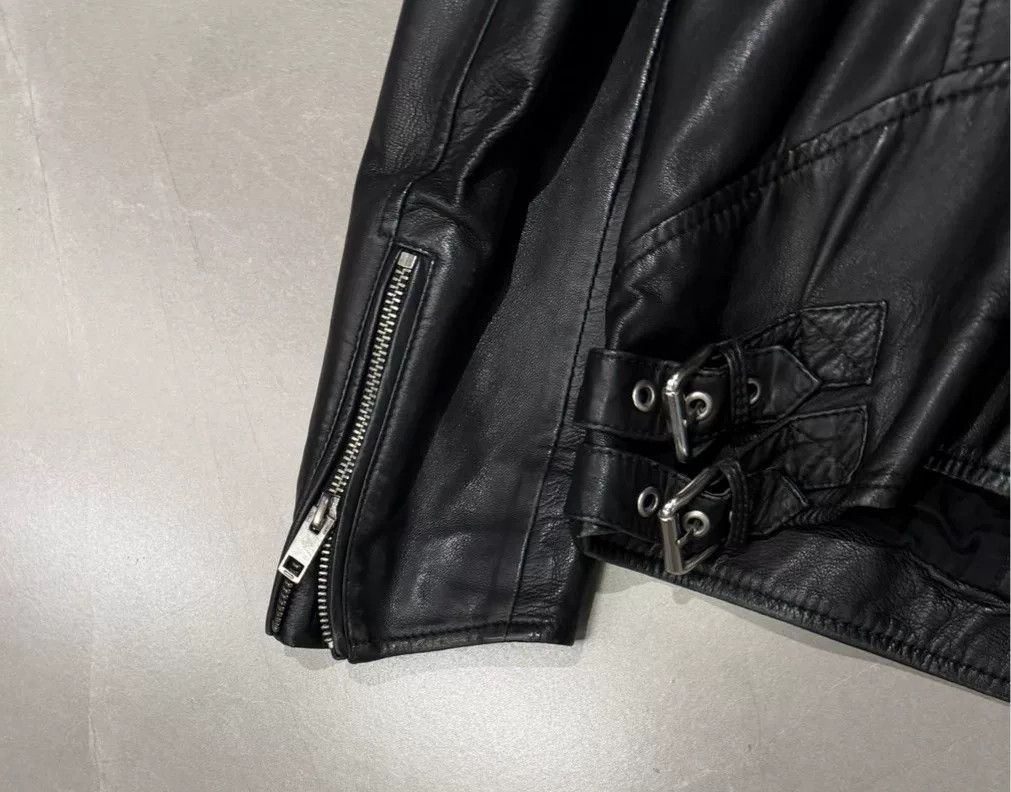 Diesel Diesel Men's Biker Black Leather Jacket Size US L / EU 52-54 / 3 - 7 Thumbnail