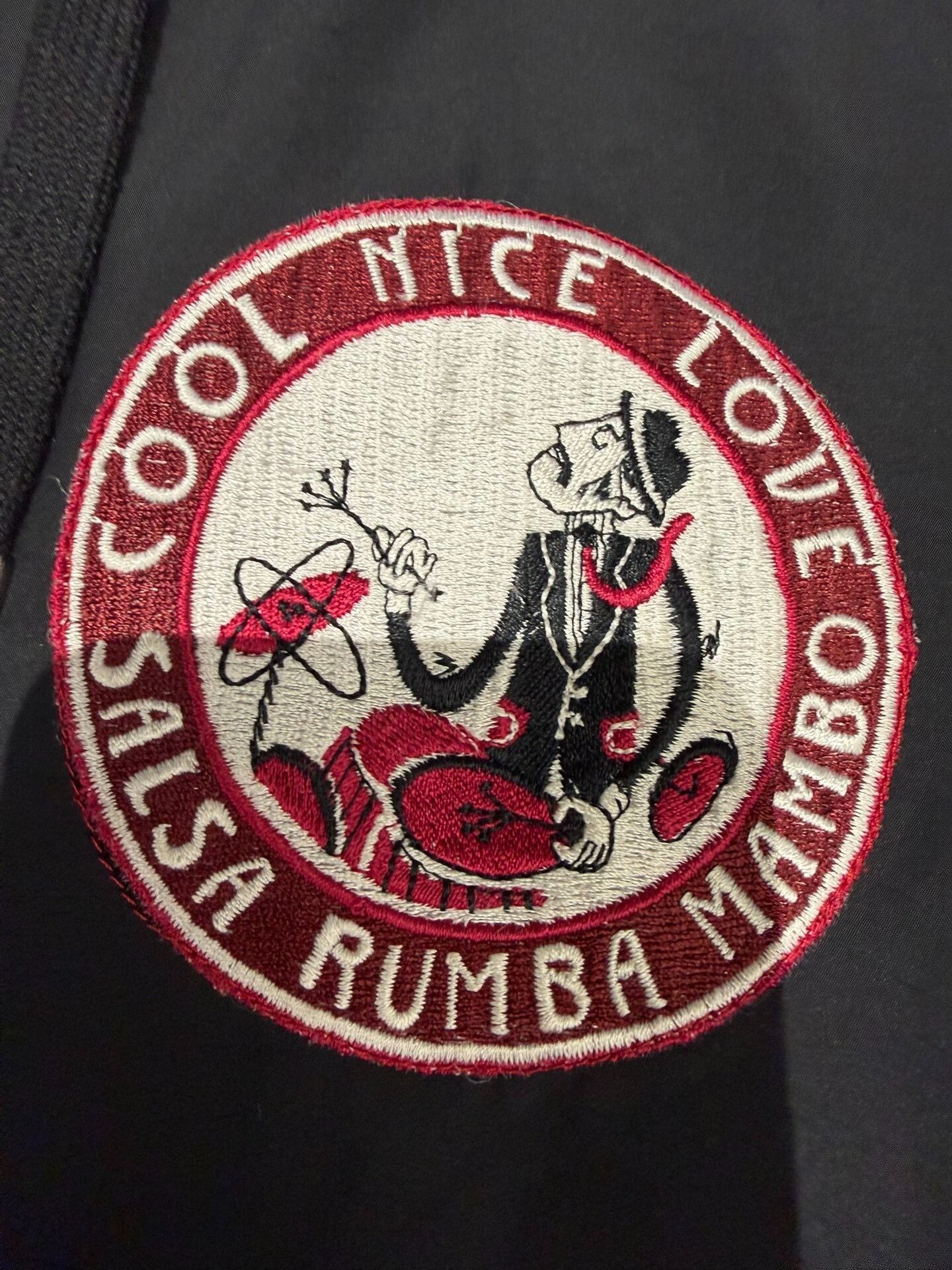 Dolce & Gabbana Dolce & Gabbana Badge Embroidered Men's Black Jacket Size US L / EU 52-54 / 3 - 3 Thumbnail
