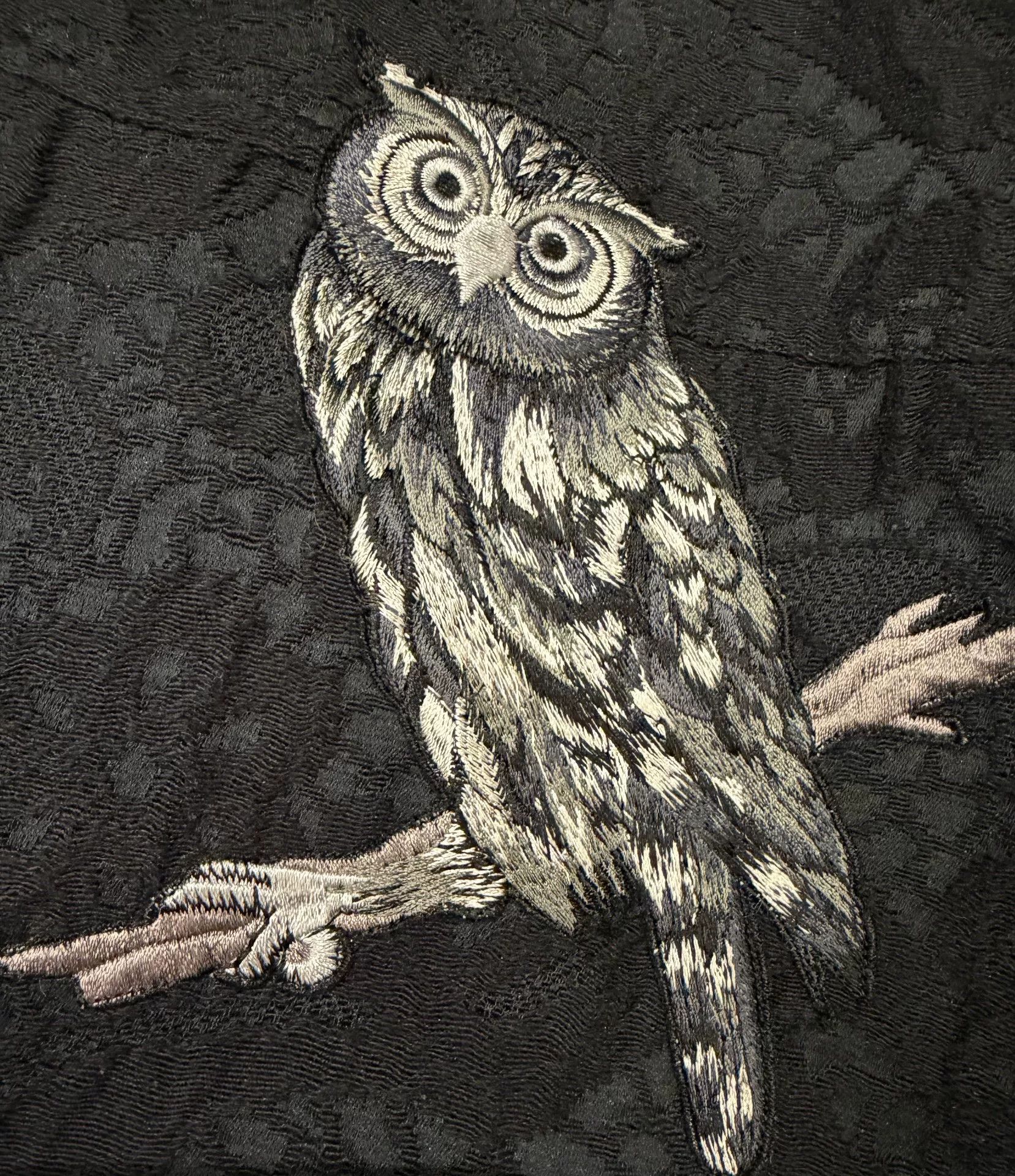 Dolce & Gabbana Dolce & Gabbana Men's Owl Embroidery Jacket Size US L / EU 52-54 / 3 - 3 Thumbnail
