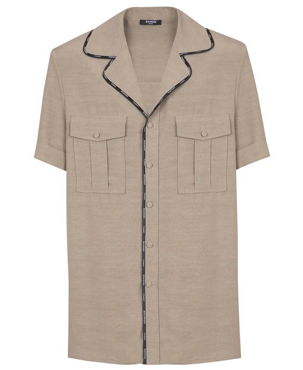 Balmain Short-sleeved shirt - classic fit Size US S / EU 44-46 / 1 - 4 Thumbnail
