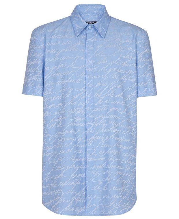 Balmain Short-sleeved shirt - casual fit Size US S / EU 44-46 / 1 - 4 Thumbnail