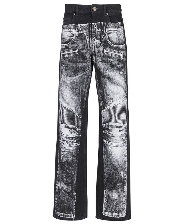 Balmain Relaxed Fit Jeans Size US 31 - 4 Thumbnail