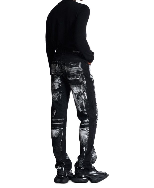 Balmain Relaxed Fit Jeans Size US 31 - 3 Thumbnail