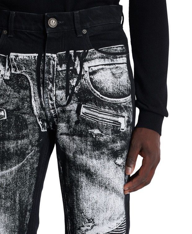 Balmain Relaxed Fit Jeans Size US 31 - 6 Thumbnail