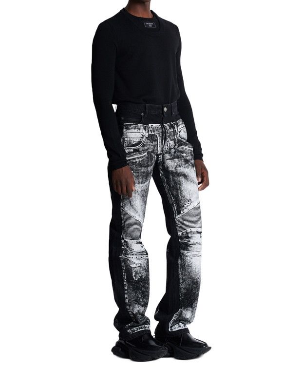 Balmain Relaxed Fit Jeans Size US 31 - 5 Thumbnail