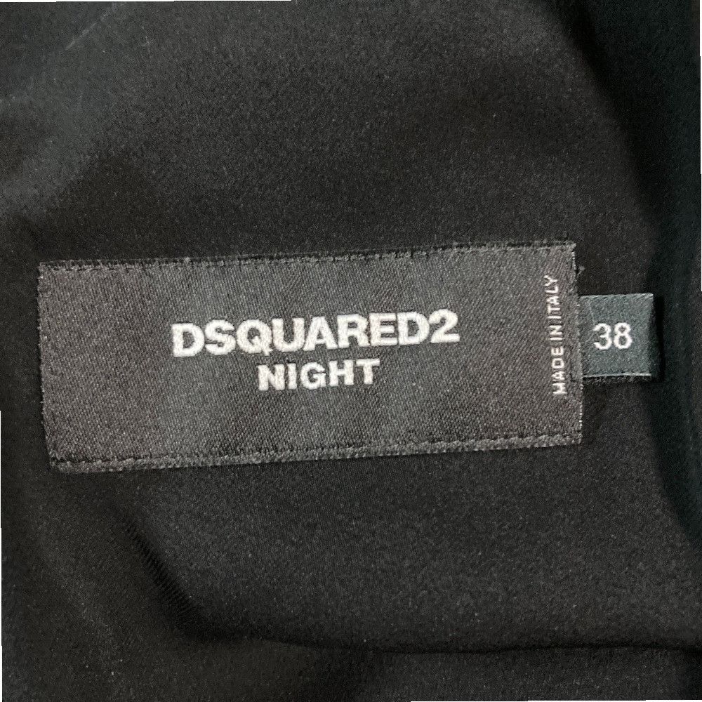 Dsquared2 Dsquared2 Dsquared2 NIGHT Pleated Frill Dress Textile Dresses DUTY FREE for USA Size ONE SIZE - 3 Thumbnail