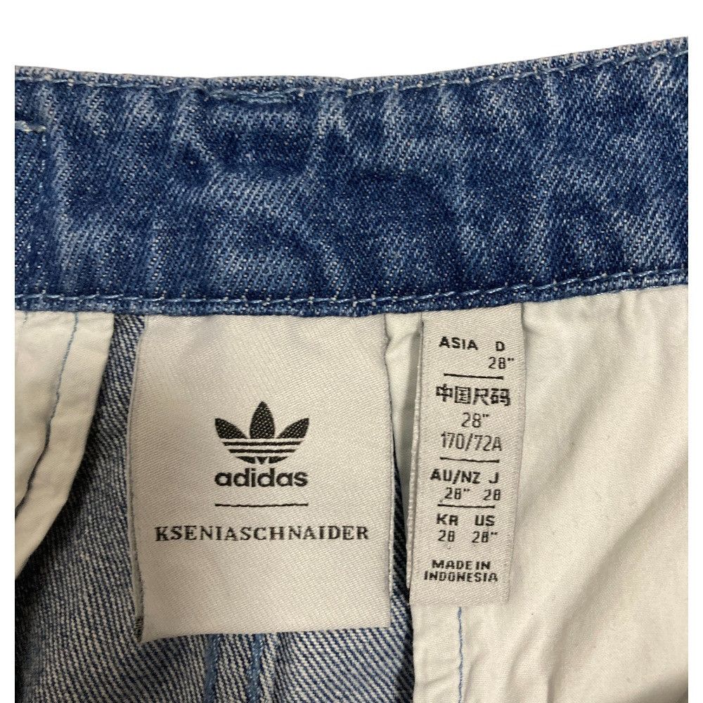 Other Other adidas Originals KSENIA SCHNAIDER Patchwork Cotton Jeans Textile Jeans DUTY FREE for USA Size ONE SIZE - 7 Thumbnail