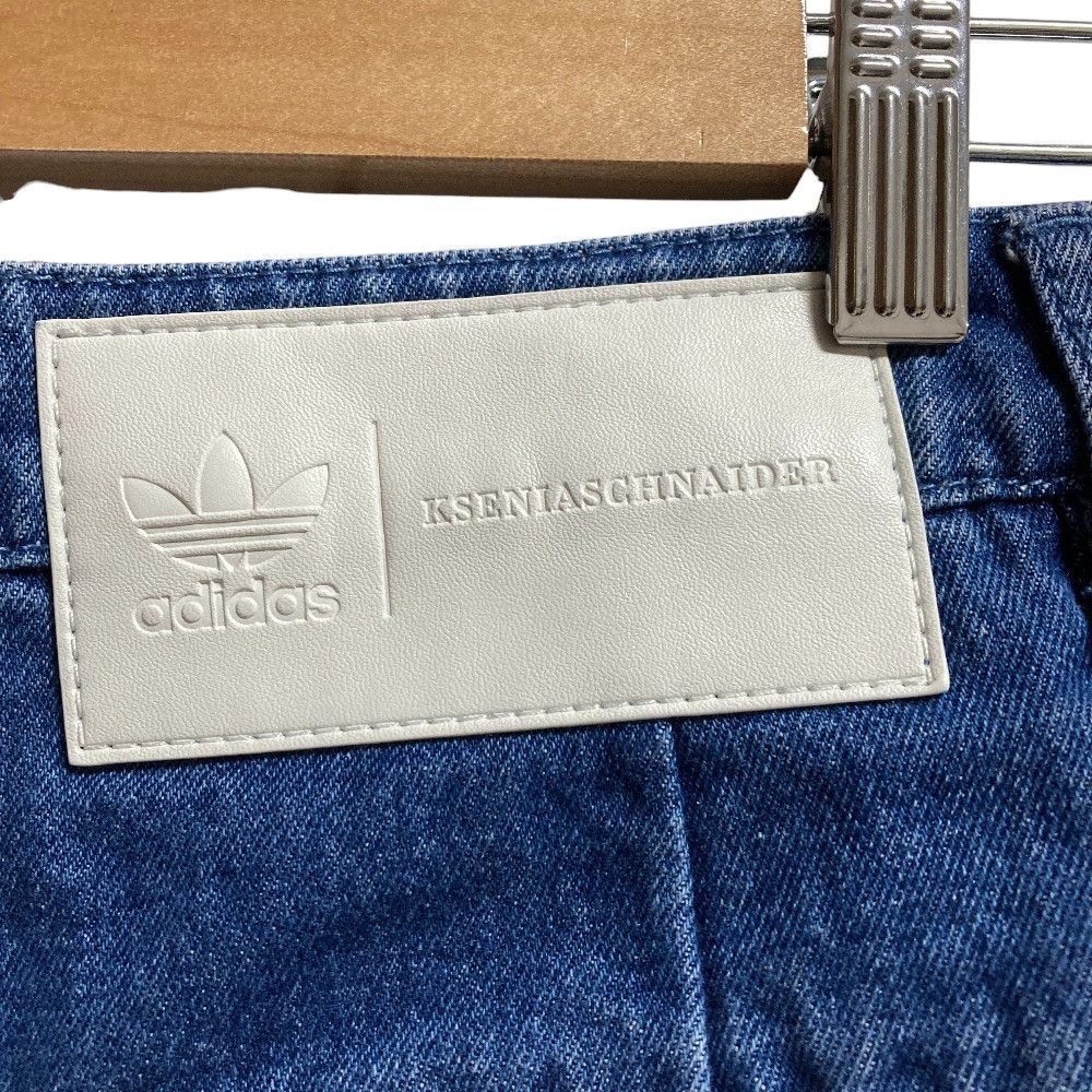 Other Other adidas Originals KSENIA SCHNAIDER Patchwork Cotton Jeans Textile Jeans DUTY FREE for USA Size ONE SIZE - 5 Thumbnail