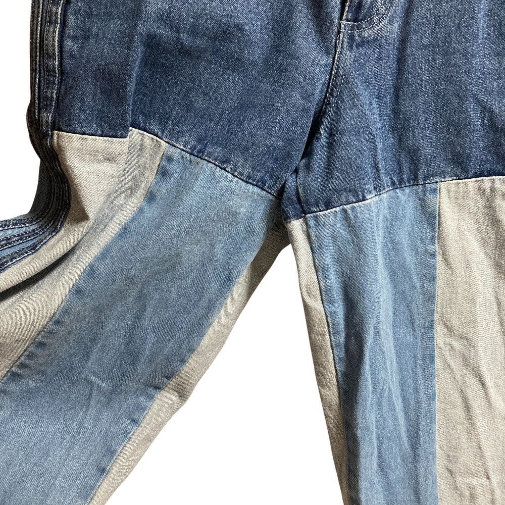 Other Other adidas Originals KSENIA SCHNAIDER Patchwork Cotton Jeans Textile Jeans DUTY FREE for USA Size ONE SIZE - 2 Thumbnail