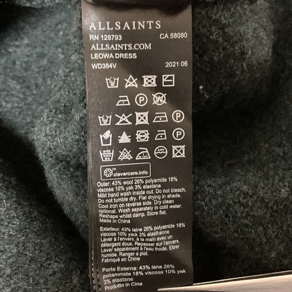 Other All Saints All Saints LEOWA DRESS Dress Ensemble Textile Dresses DUTY FREE for USA Size ONE SIZE - 20 Thumbnail