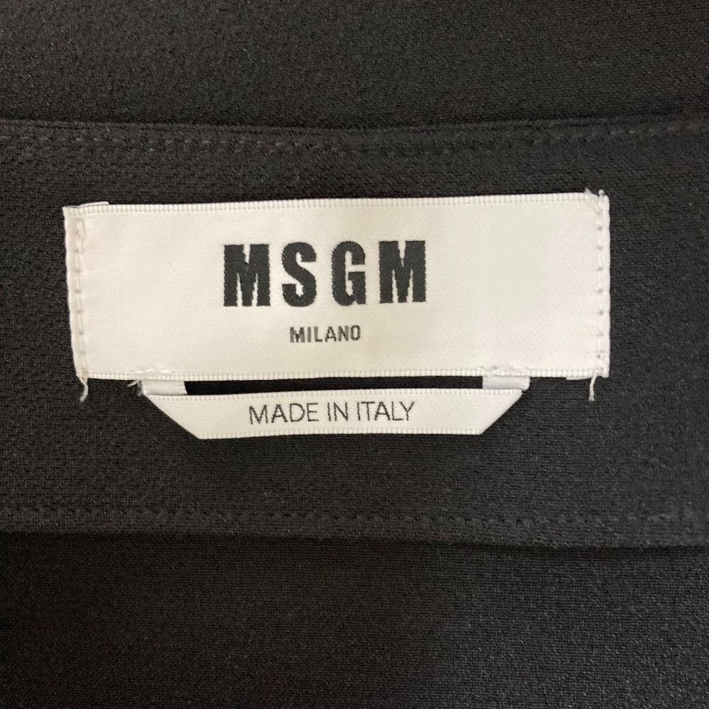 Other Other MSGM Stretch Crepe Cady Asymmetric Ribbon Skirt Textile Skirts DUTY FREE for USA Size ONE SIZE - 6 Thumbnail