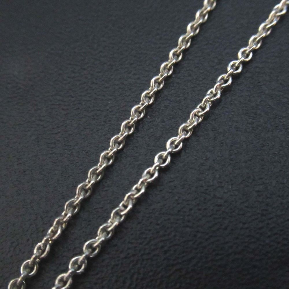 Tiffany & Co. Tiffany & Co. Tiffany&Co. Elsa Peretti Open Heart 925 Silver Necklace Precious Metal Necklace DUTY FREE for USA Size ONE SIZE - 4 Thumbnail