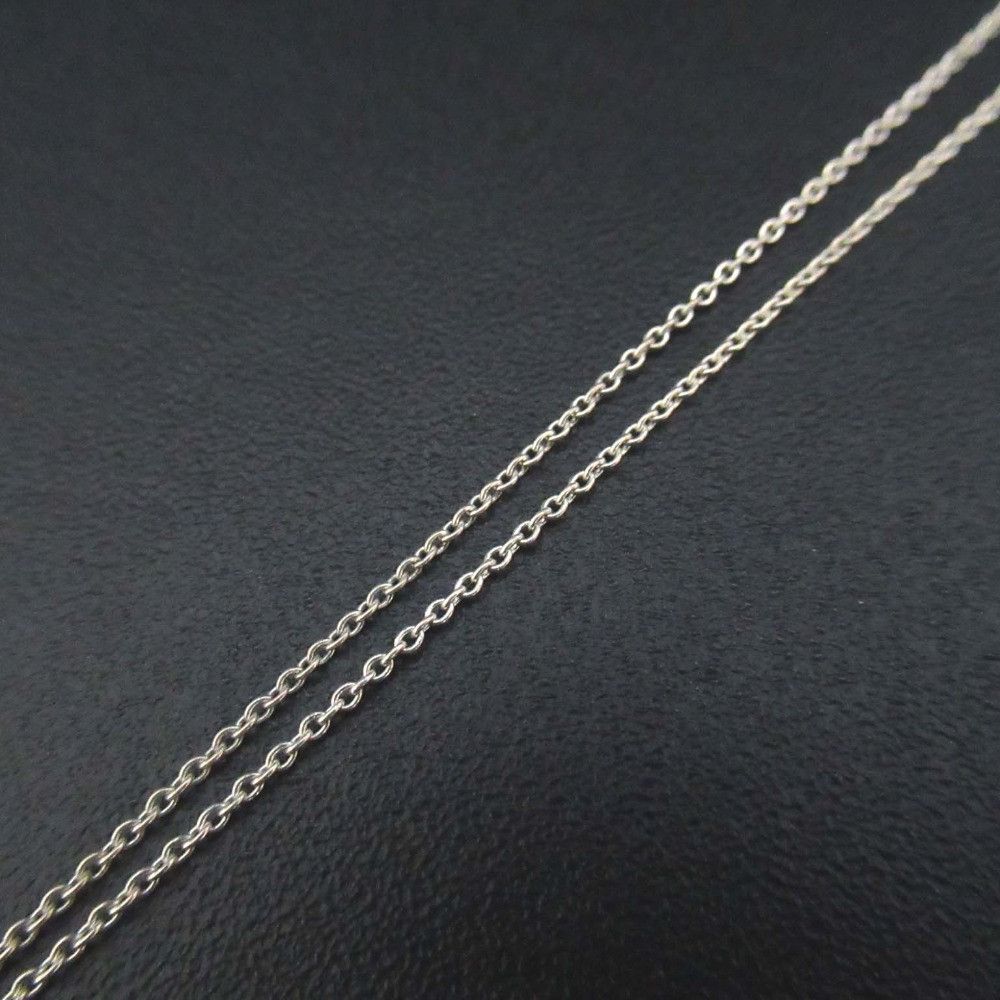 Tiffany & Co. Tiffany & Co. Tiffany&Co. Open Heart Sterling Silver Necklace Precious Metal Necklace DUTY FREE for USA Size ONE SIZE - 4 Thumbnail
