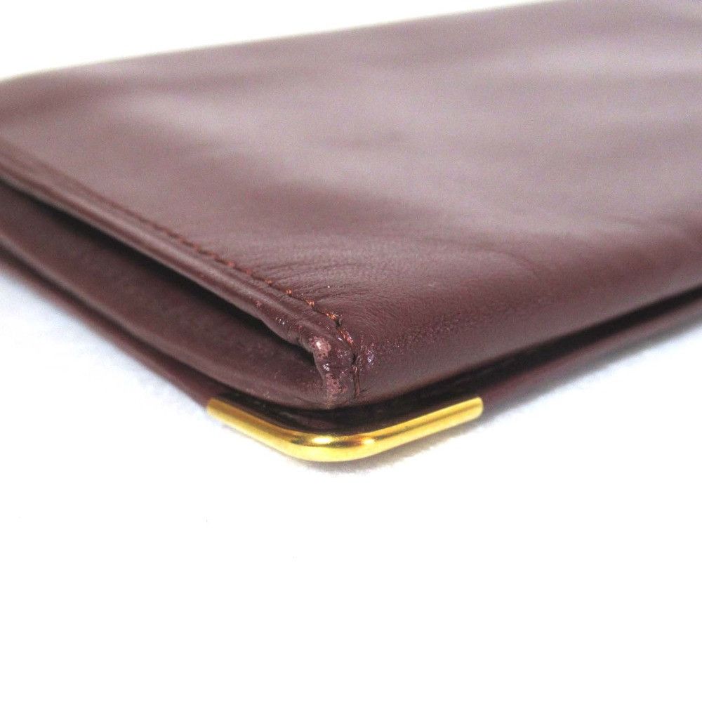 Cartier Cartier Cartier Must Line Long Wallet Leather Long Wallet DUTY FREE for USA Size ONE SIZE - 5 Thumbnail
