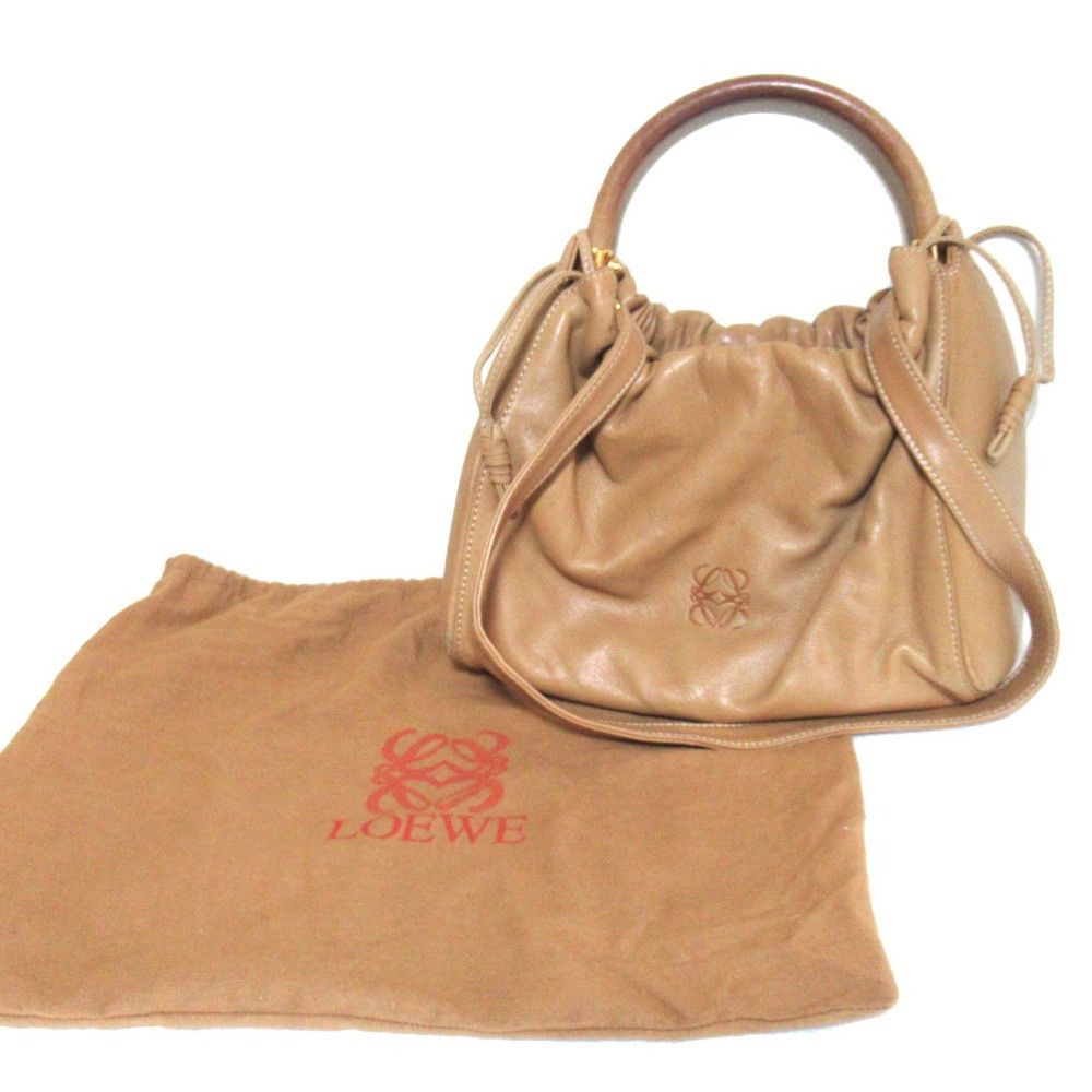 Loewe Loewe Loewe Flamenco Nappa Leather 2way Shoulder Bag Leather Shoulder Bag DUTY FREE for USA Size ONE SIZE - 13 Thumbnail