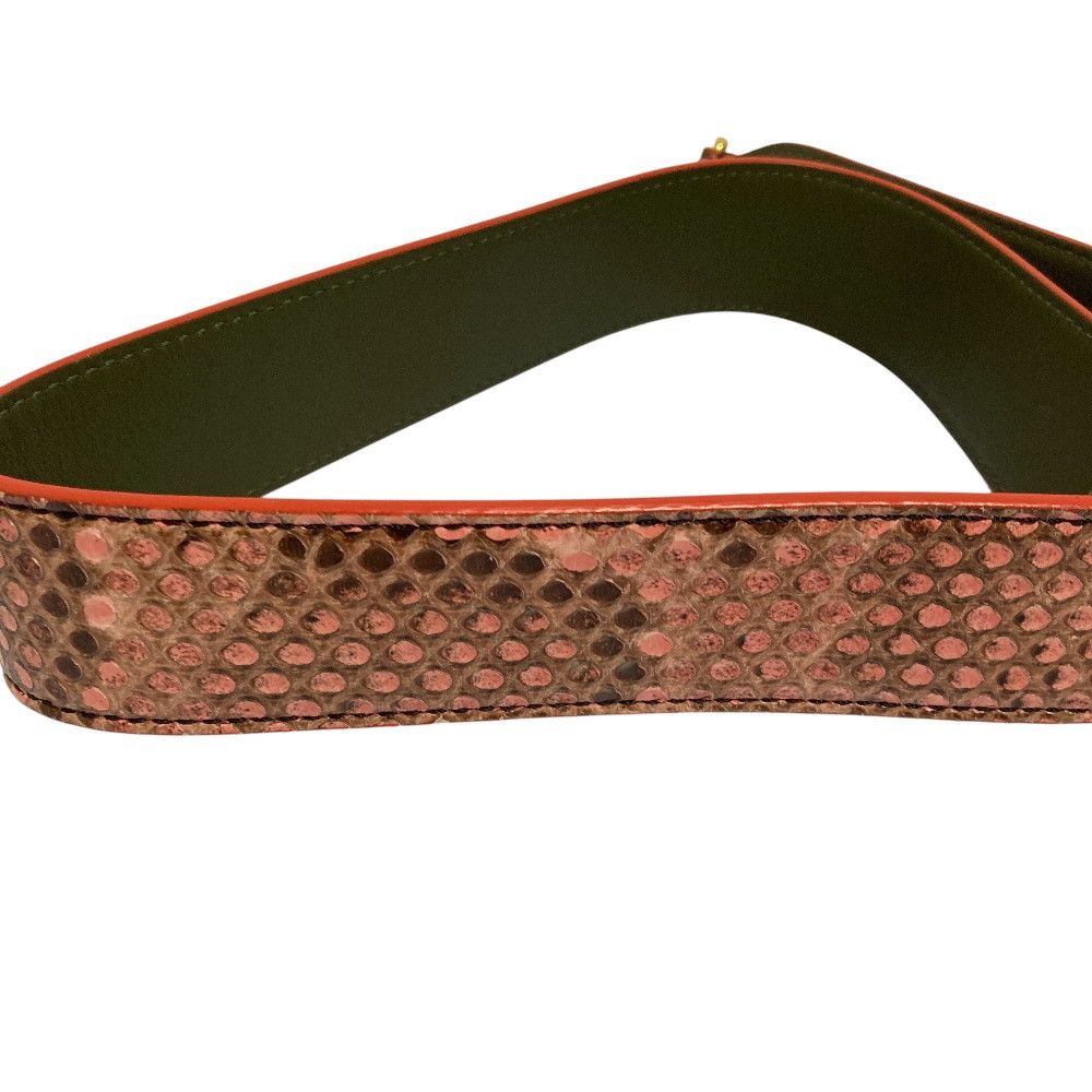 Fendi Fendi Fendi Strap You Python Shoulder Strap Leather Other DUTY FREE for USA Size ONE SIZE - 5 Thumbnail