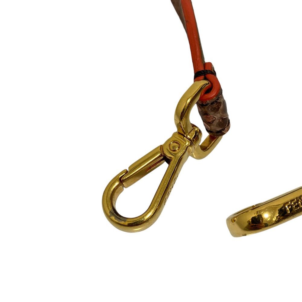 Fendi Fendi Fendi Strap You Python Shoulder Strap Leather Other DUTY FREE for USA Size ONE SIZE - 7 Thumbnail