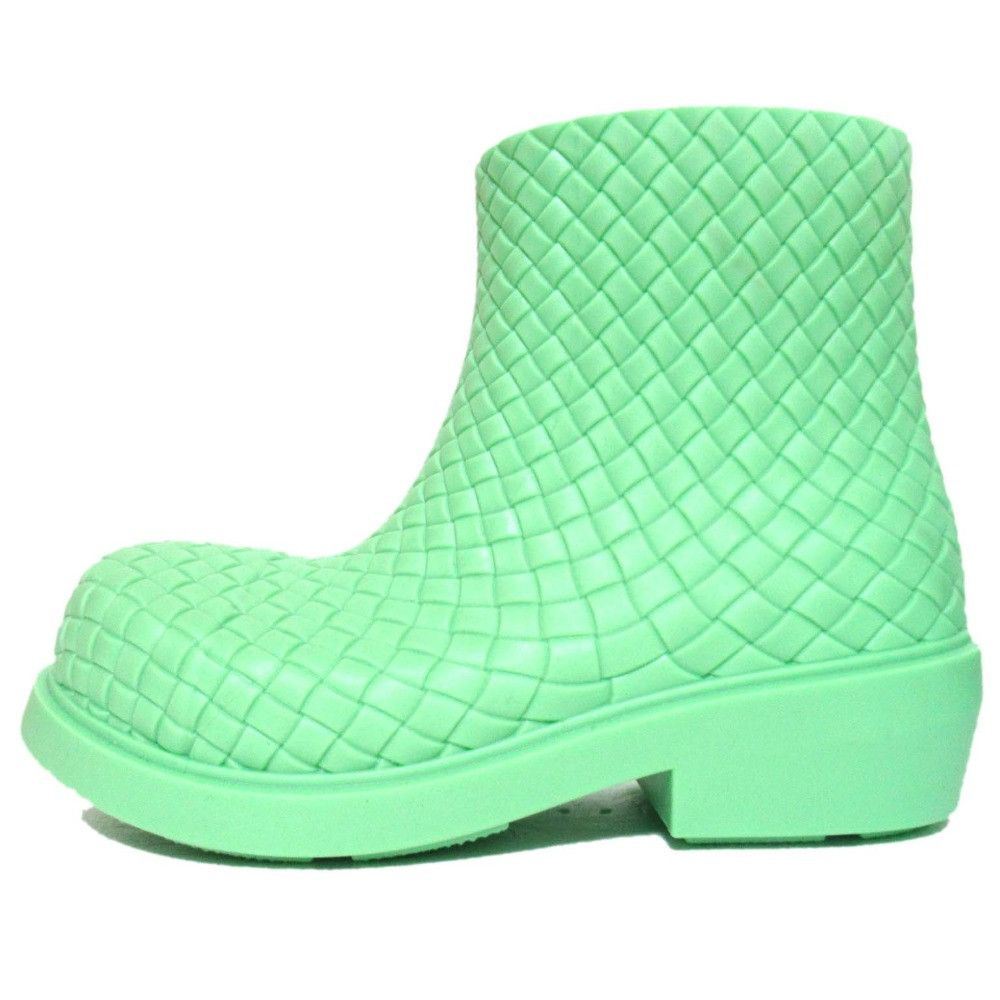 Bottega Veneta Bottega Veneta Bottega Veneta Intrecciato Rubber Rain Boots Plastic / Synthetic Shoes DUTY FREE for USA Size ONE SIZE - 2 Thumbnail
