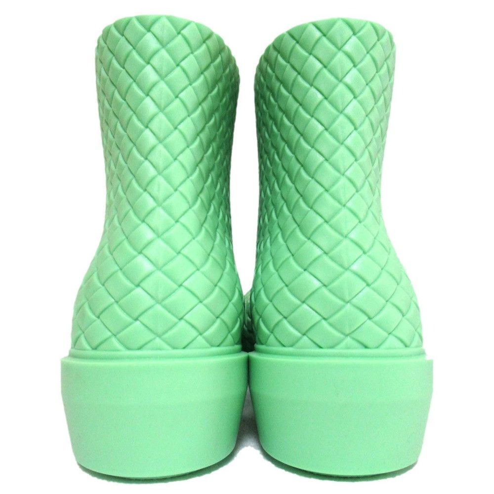 Bottega Veneta Bottega Veneta Bottega Veneta Intrecciato Rubber Rain Boots Plastic / Synthetic Shoes DUTY FREE for USA Size ONE SIZE - 3 Thumbnail