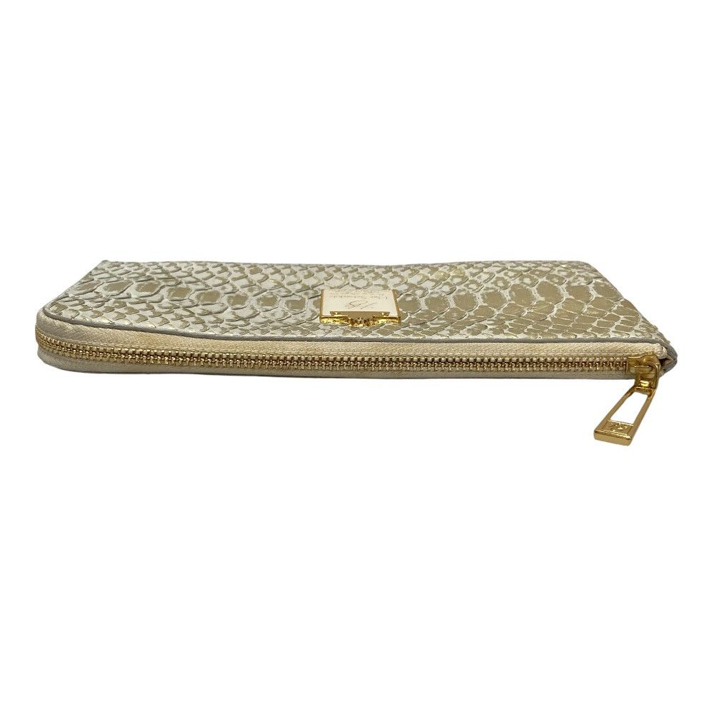 Other Other Her Schedule Python Leather Long Wallet Leather Long Wallet DUTY FREE for USA Size ONE SIZE - 5 Thumbnail