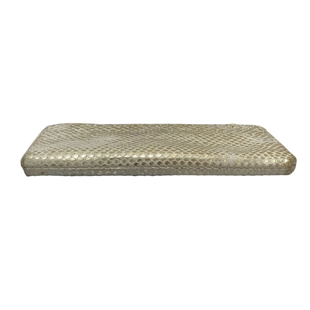 Other Other Her Schedule Python Leather Long Wallet Leather Long Wallet DUTY FREE for USA Size ONE SIZE - 3 Thumbnail