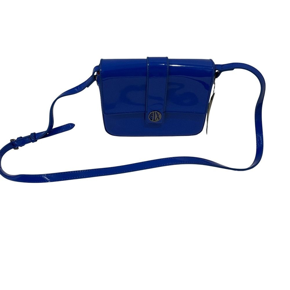 Armani Armani Armani Exchange Enamel Shoulder Bag Plastic / Synthetic Crossbody Bag 8P233 942241 DUTY FREE for USA Size ONE SIZE - 6 Thumbnail