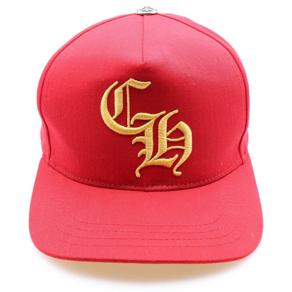 Chrome Hearts Chrome Hearts CH Baseball Trucker Cap Redyellow Size ONE SIZE - 4 Thumbnail