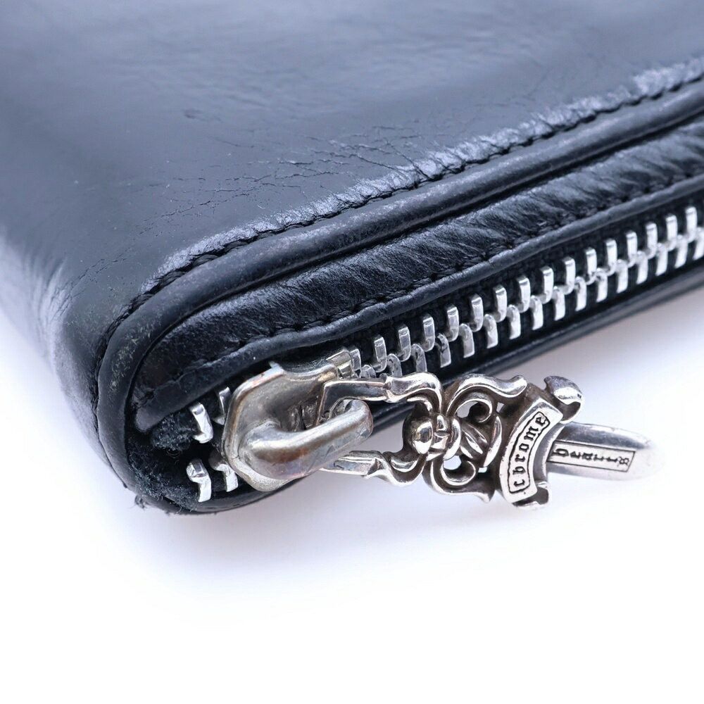 Chrome Hearts Chrome Hearts Rec F Zip Filigree Decorated Round Wallet Size ONE SIZE - 4 Thumbnail