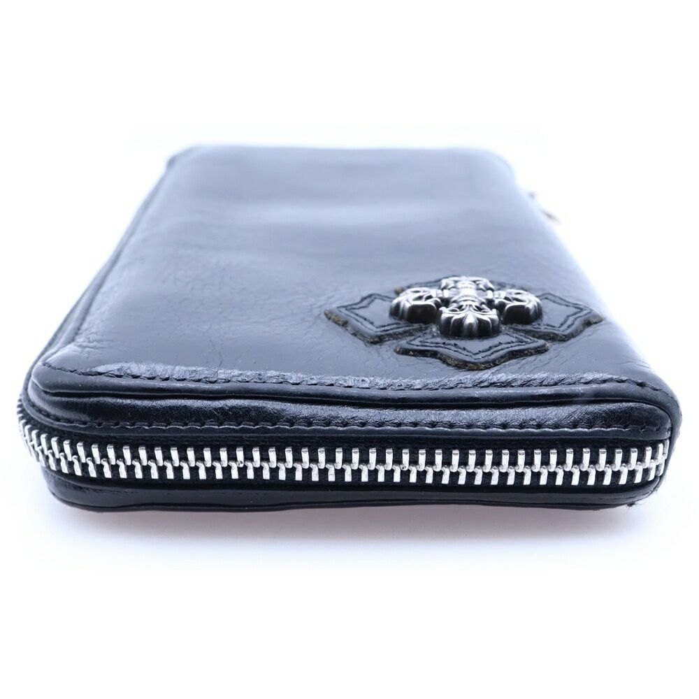 Chrome Hearts Chrome Hearts Rec F Zip Filigree Decorated Round Wallet Size ONE SIZE - 3 Thumbnail