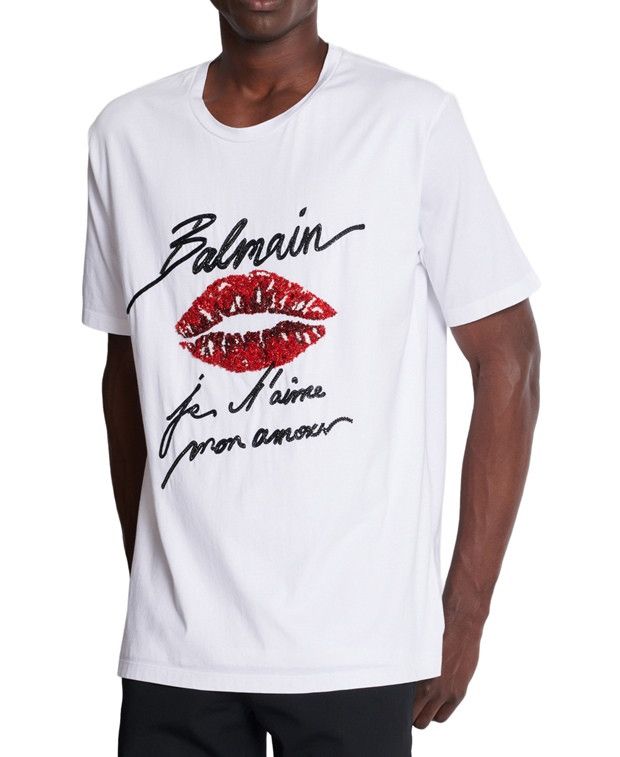 Balmain T-shirt Size US XL / EU 56 / 4 - 2 Thumbnail