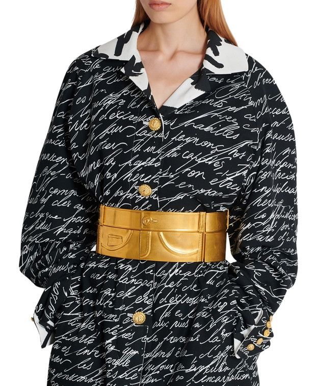 Balmain Leather belt Size ONE SIZE - 4 Thumbnail
