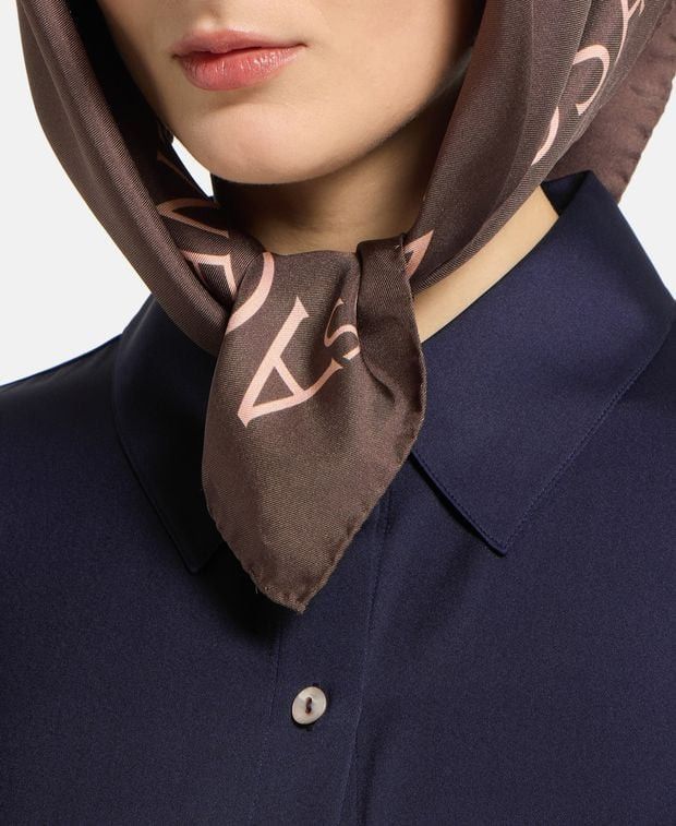 Acne Studios Silk square scarf Size ONE SIZE - 2 Thumbnail