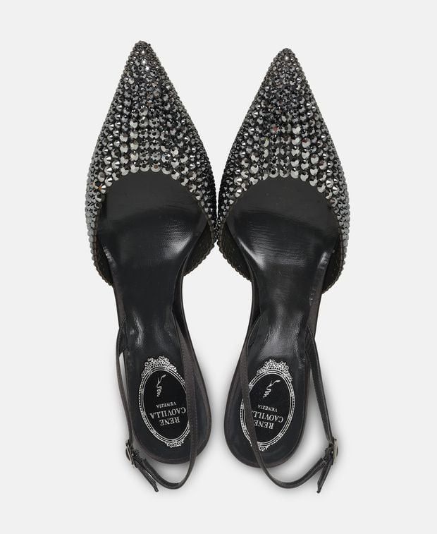 Rene Caovilla Jackie Slingback pumps Size US 11 / IT 41 - 3 Thumbnail