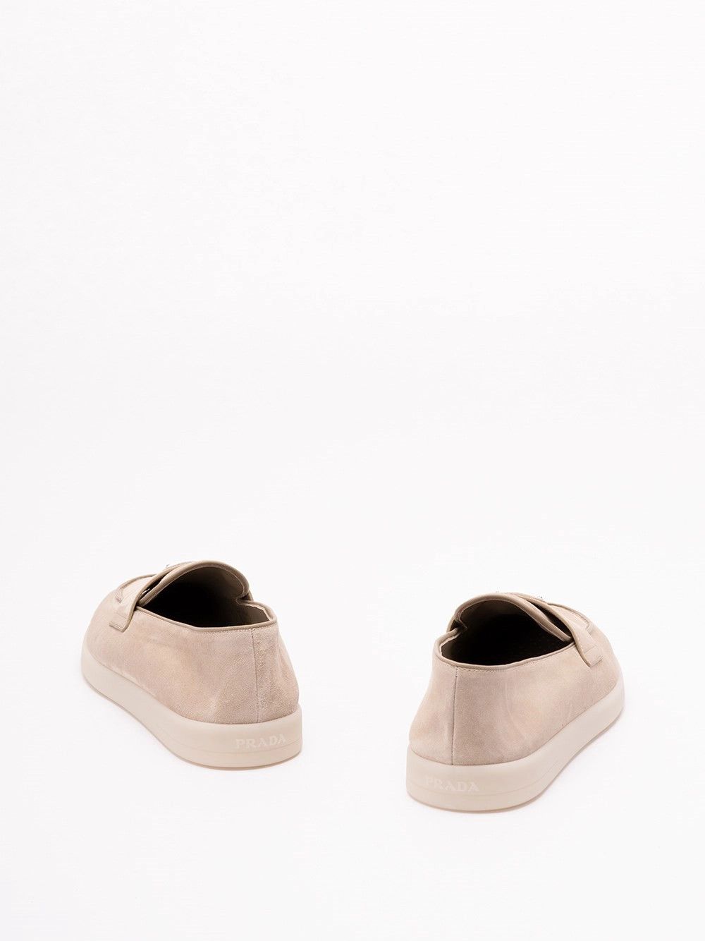 Prada Suede Loafers Size US 11 / EU 44 - 3 Thumbnail
