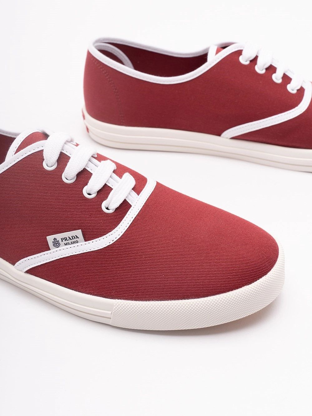 Prada `Imprint` Cotton Sneakers Size US 7 / EU 40 - 5 Thumbnail