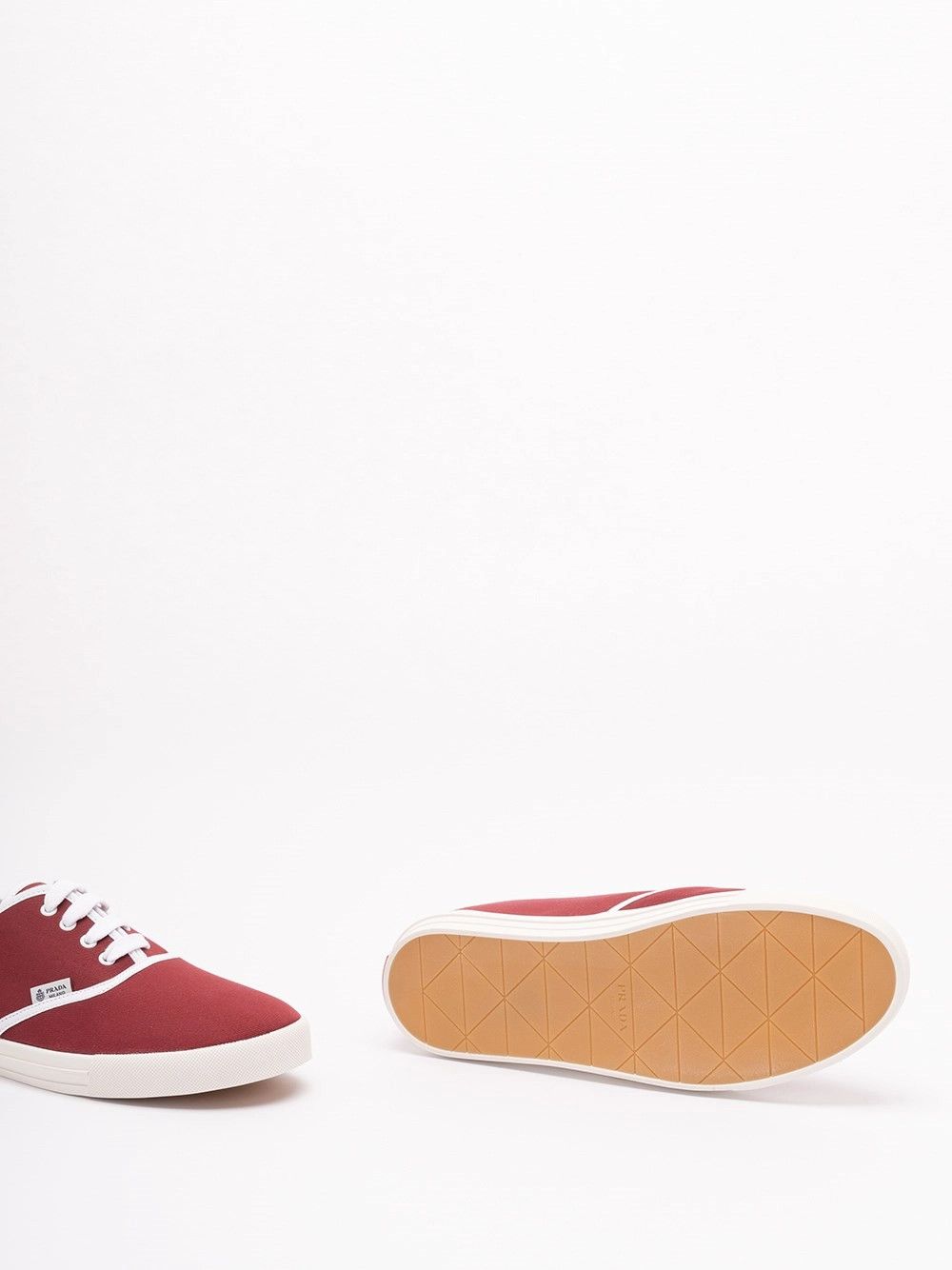 Prada `Imprint` Cotton Sneakers Size US 10 / EU 43 - 4 Thumbnail