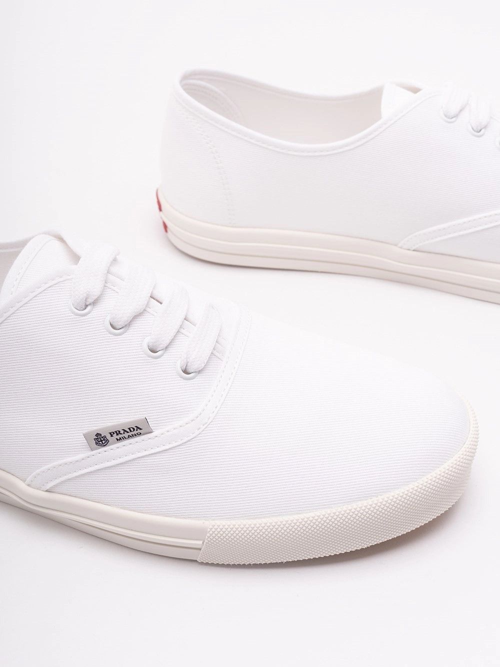 Prada `Imprint` Cotton Sneakers Size US 7.5 / EU 40-41 - 5 Thumbnail