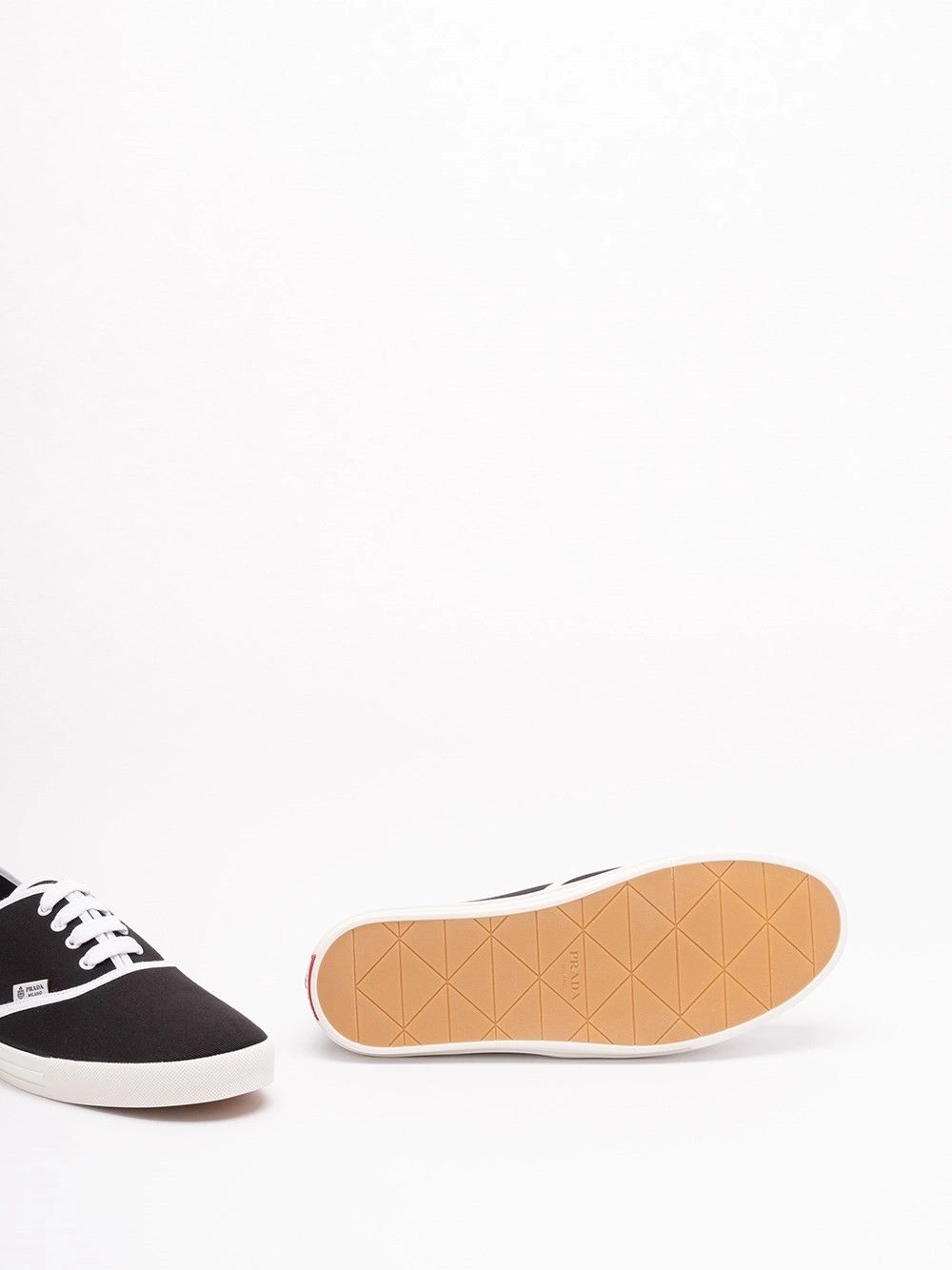 Prada `Imprint` Cotton Sneakers Size US 11 / EU 44 - 4 Thumbnail