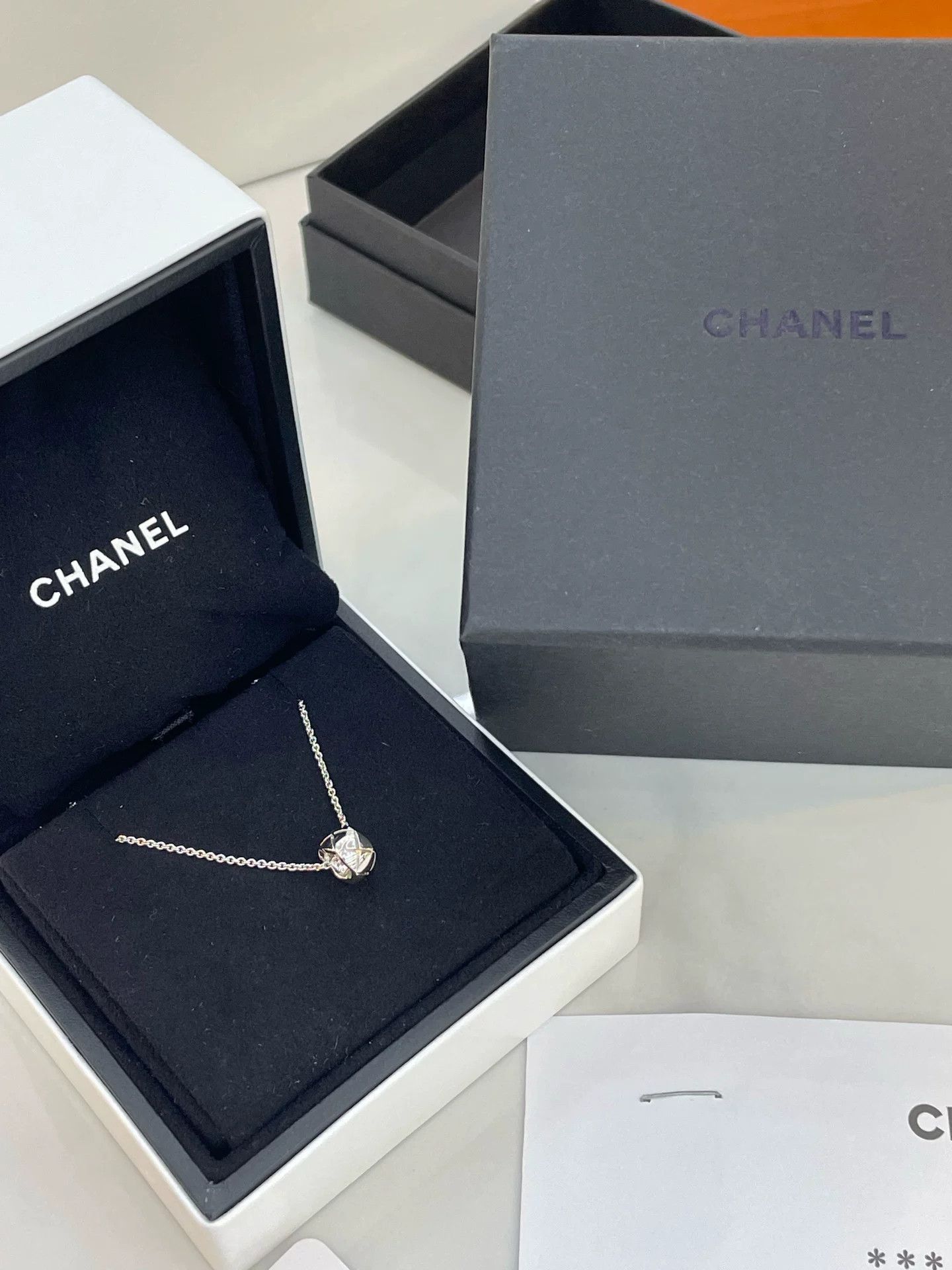 Chanel Chanel Small Gold Bean Necklace Size ONE SIZE - 3 Thumbnail