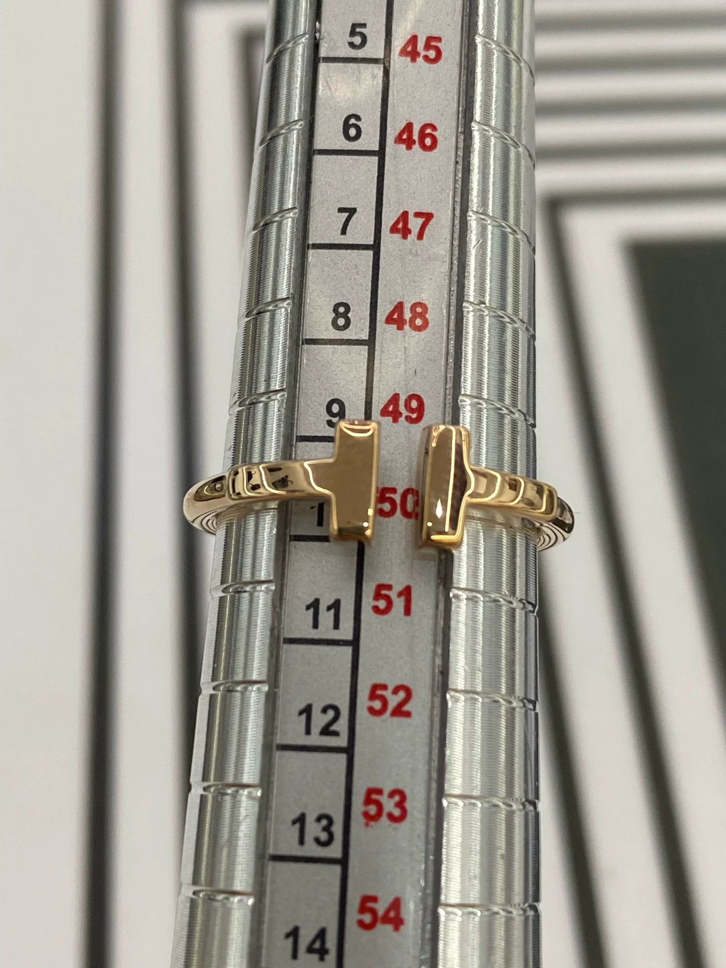 Tiffany & Co. Tiffany Double T Ring Size ONE SIZE - 6 Thumbnail