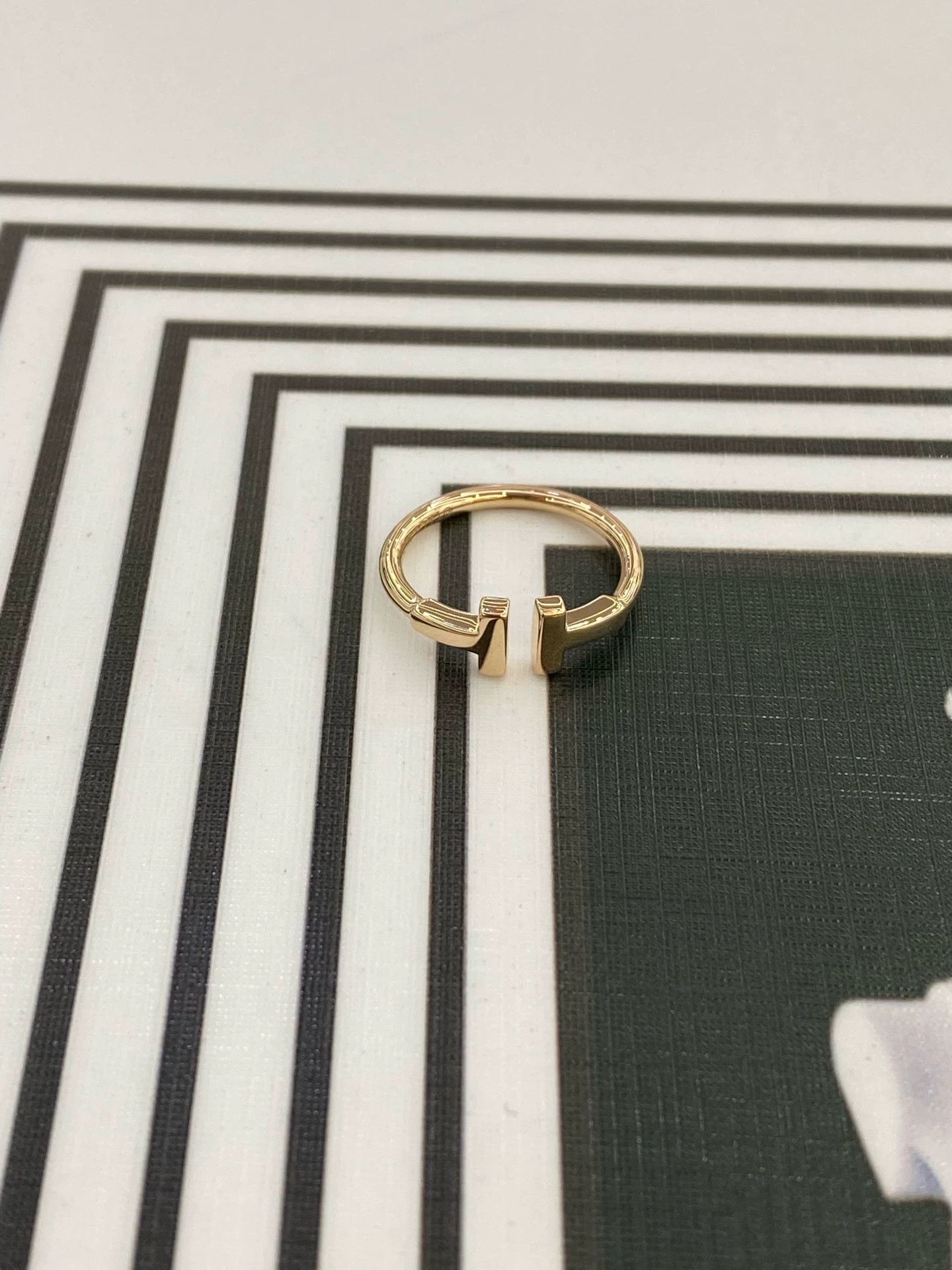 Tiffany & Co. Tiffany Double T Ring Size ONE SIZE - 2 Thumbnail
