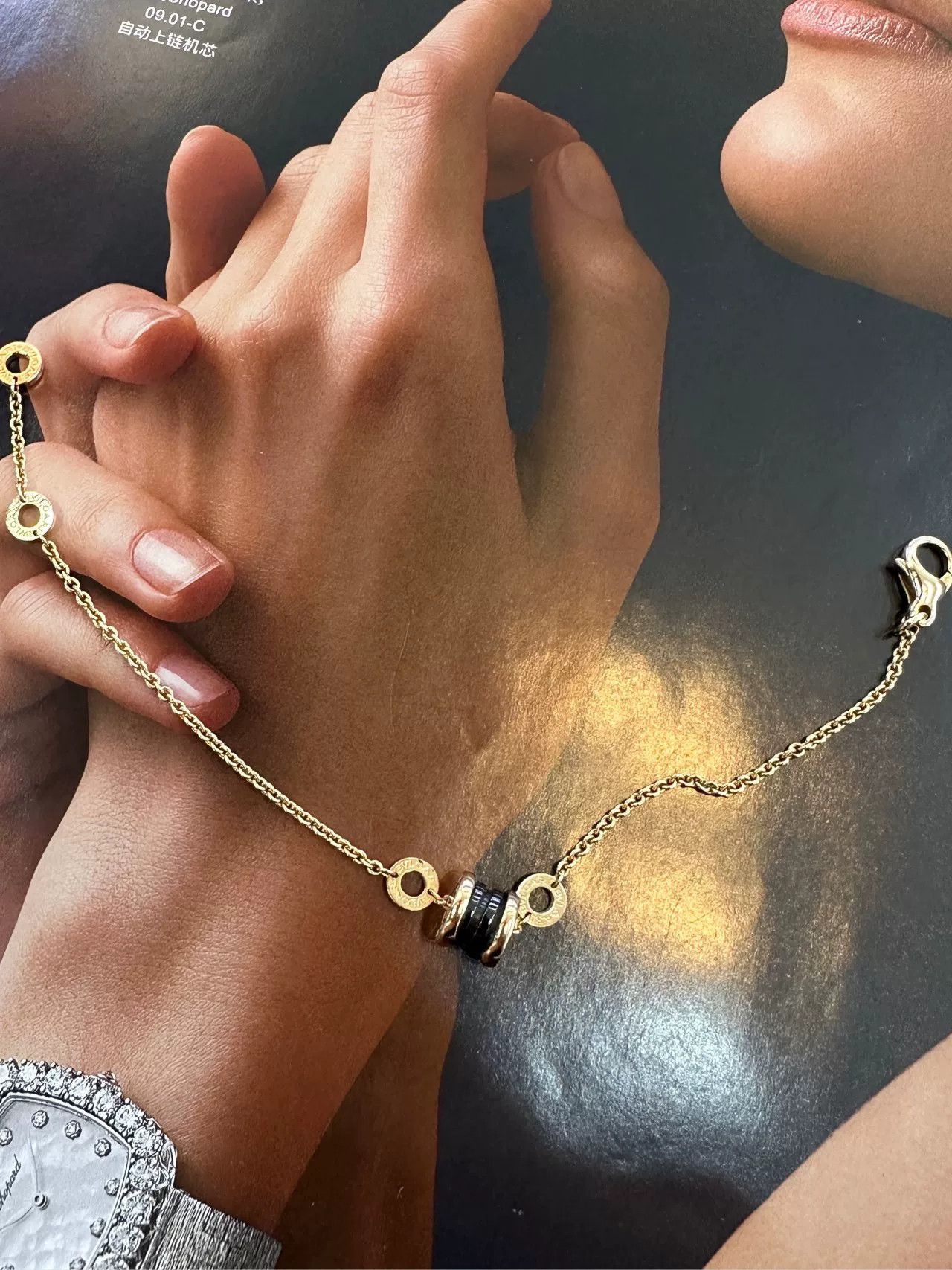 Bvlgari Bvlgari 18k Black Spring Bracelet Size ONE SIZE - 2 Thumbnail