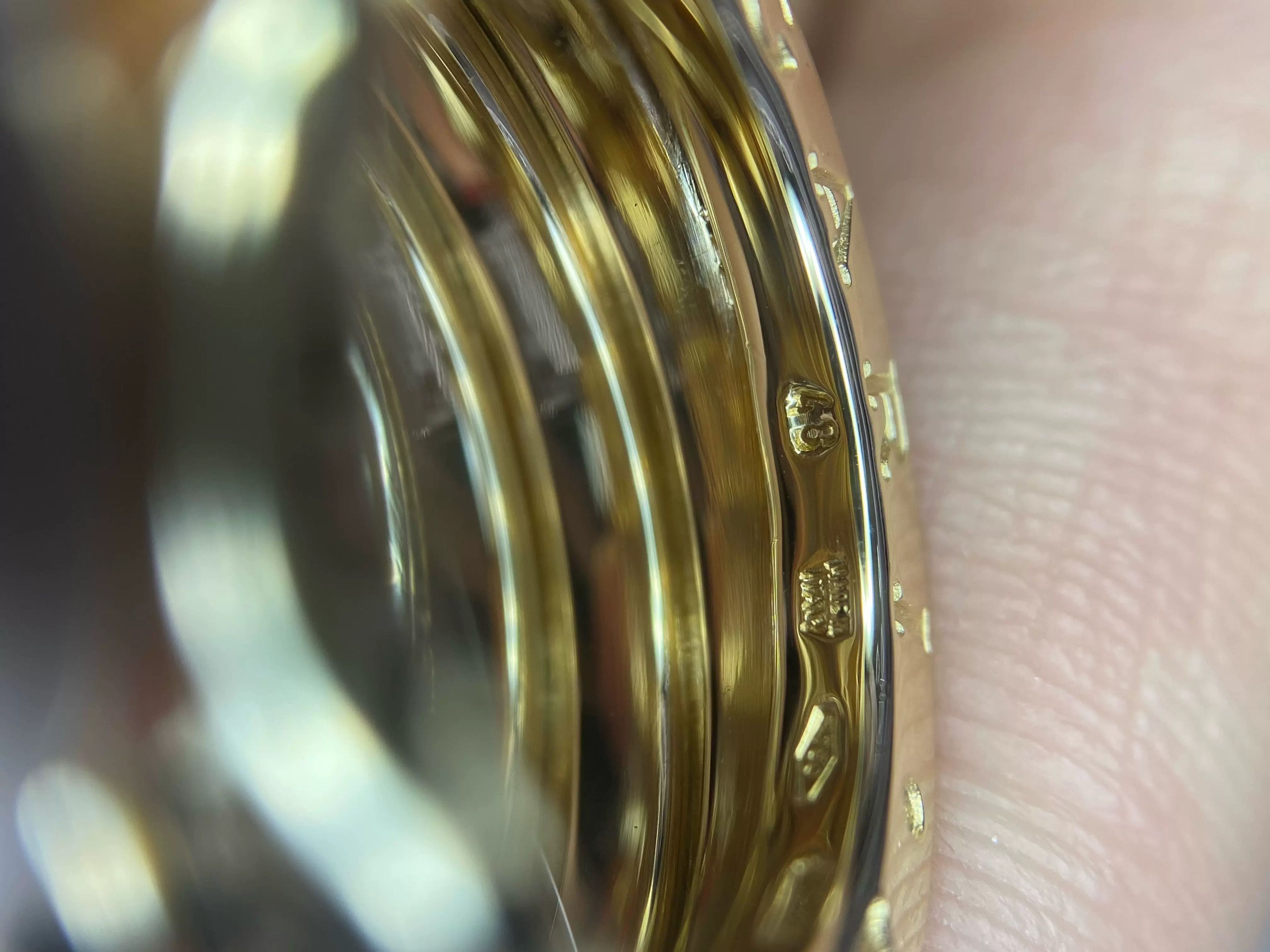 Bvlgari Bvlgari 18K Gold Five-Ring Ring Size 48 Size ONE SIZE - 4 Thumbnail