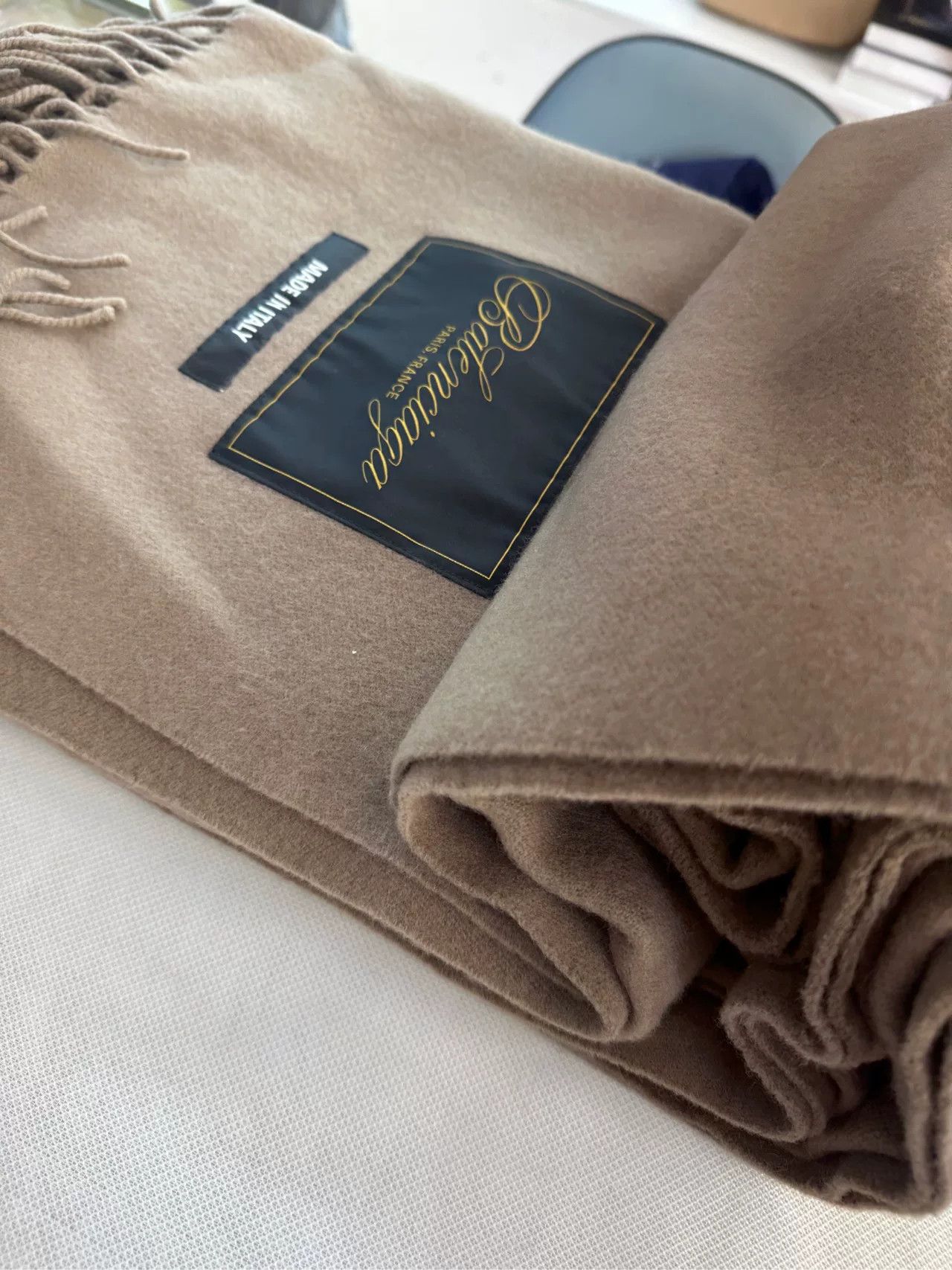 Balenciaga Balenciaga Cashmere Scarf Size ONE SIZE - 2 Thumbnail